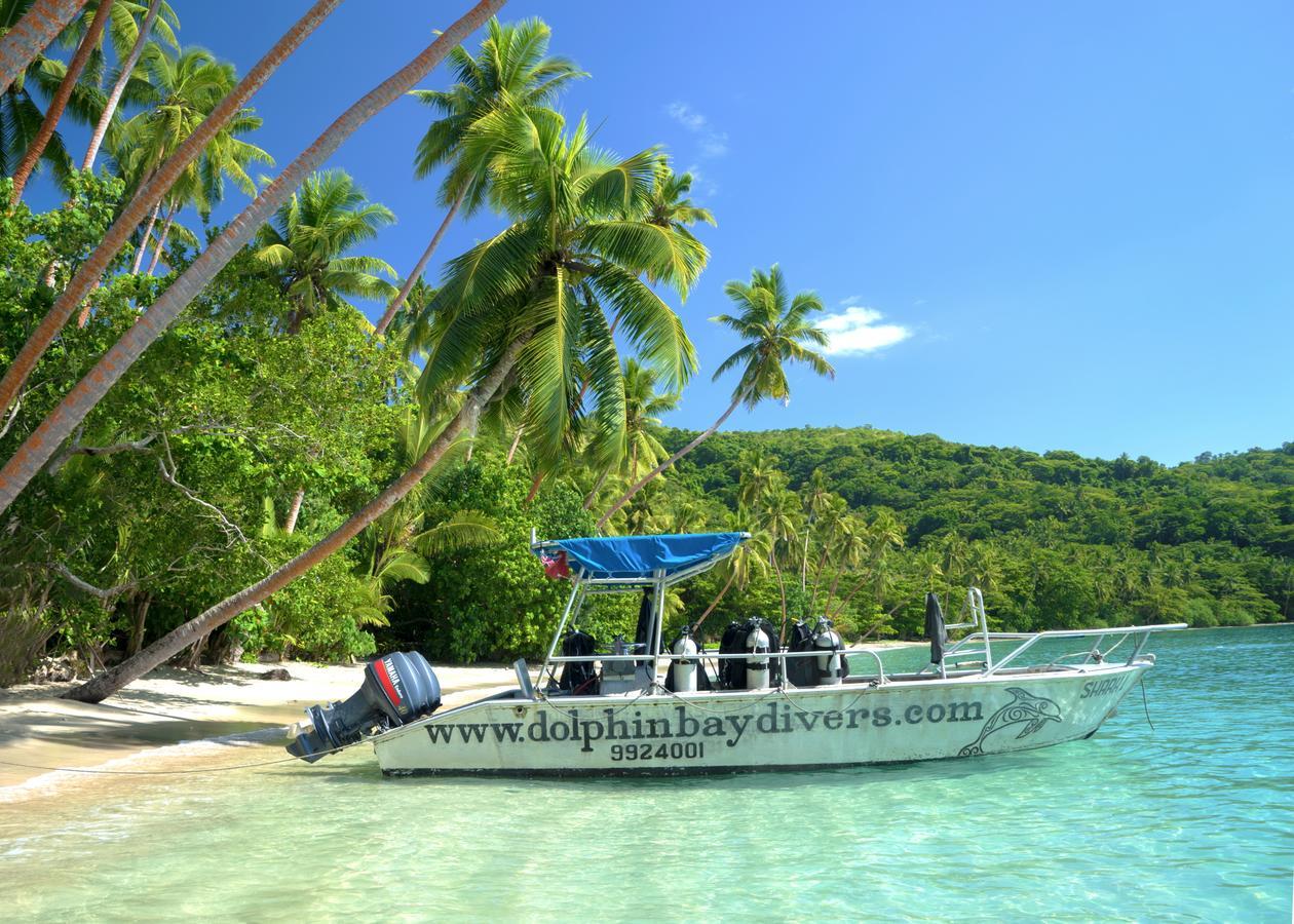Dolphin Bay Divers Retreat Hotel Vatolotolo Bagian luar foto